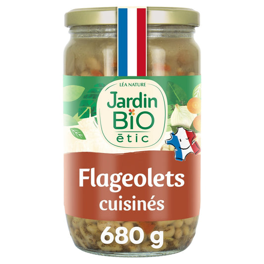 Organic Cooked Flageolets JARDIN BIO ETIC