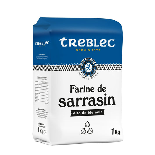 Farine de Sarrasin TREBLEC le paquet de 1 kg