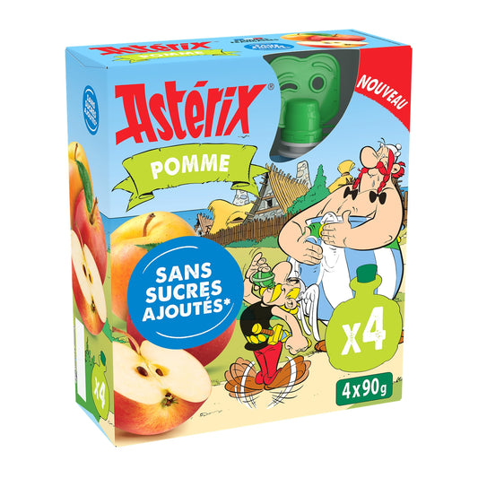 Compote Pomme Astérix LES VERGERS DE CHATEAUBOURG 