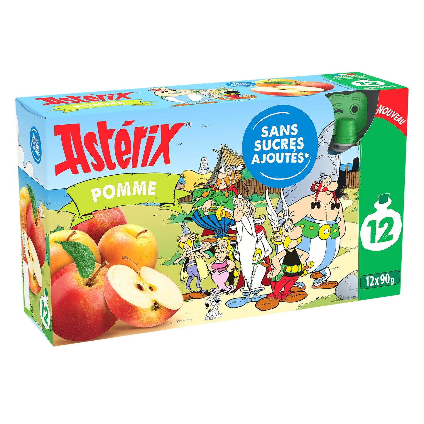 Compotes de Pomme Astérix LES VERGERS DE CHATEAUBOURG 