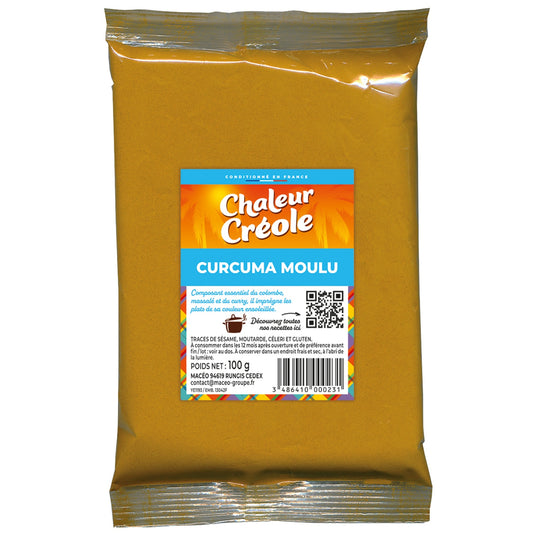 Curcuma moulu CHALEUR CREOLE 