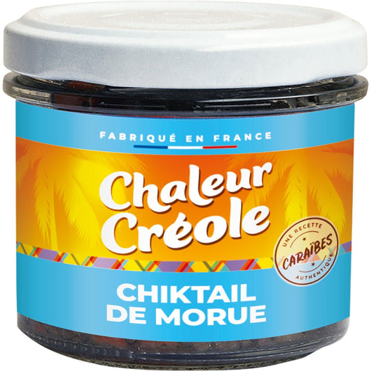Chickail de Morue CHALEUR CREOLE le pot de 100g