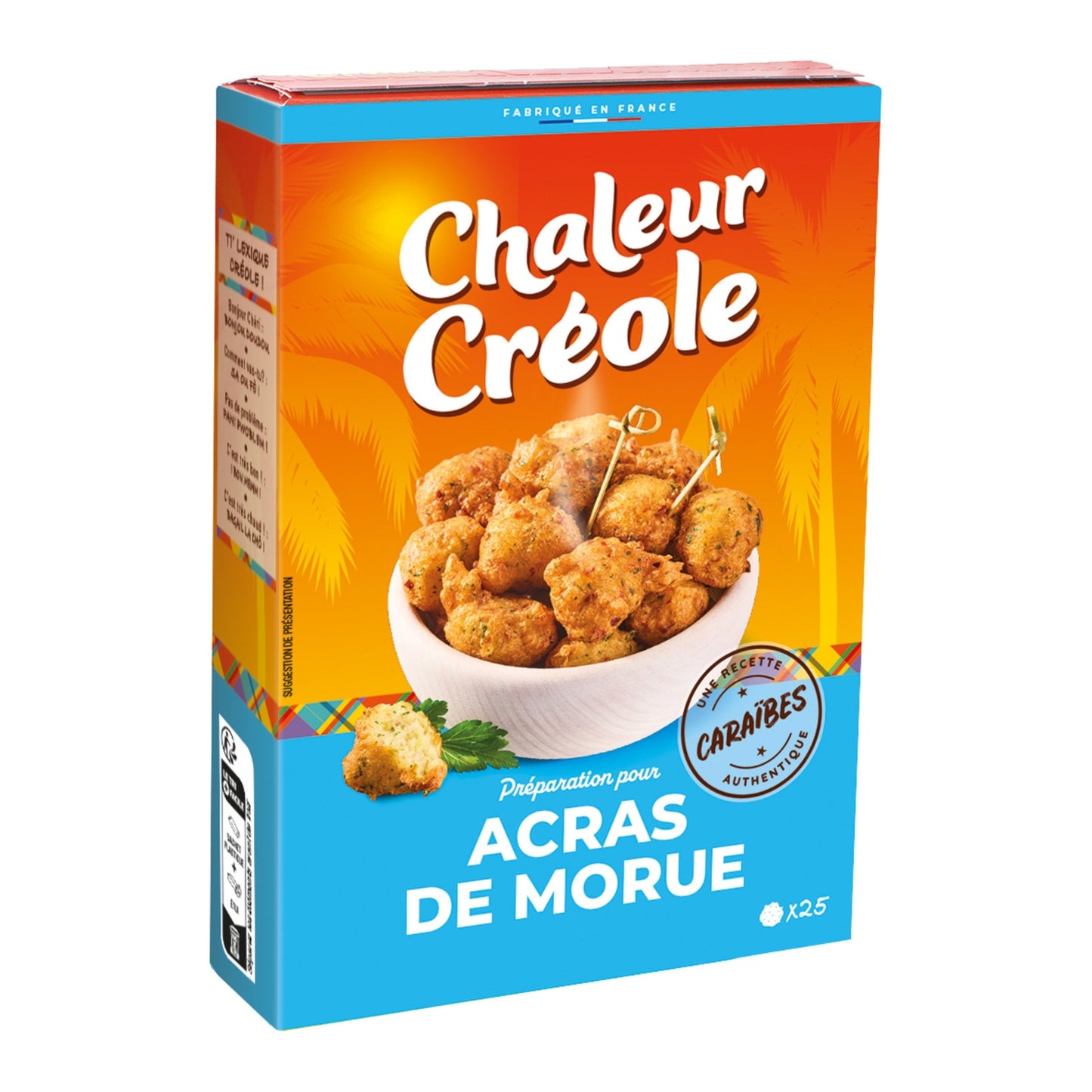 Préparation à acras de morue CHALEUR CREOLE 