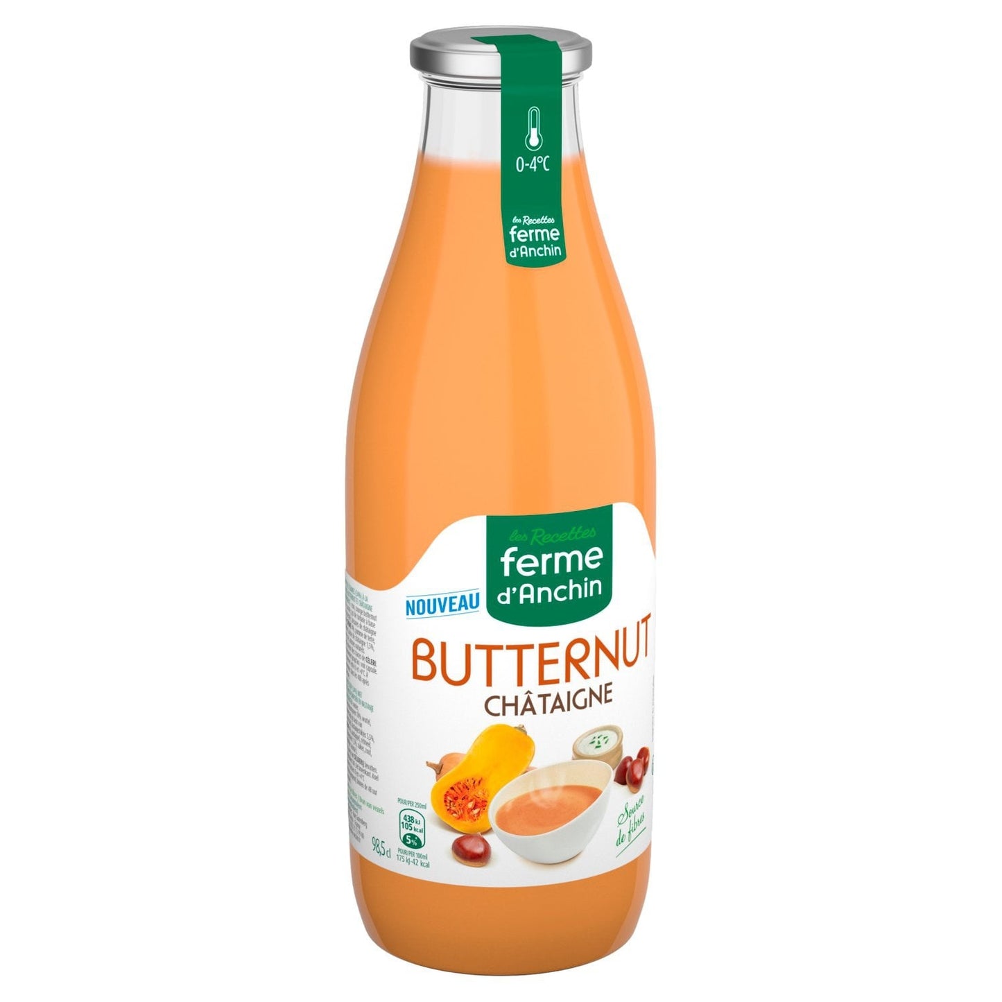 Soupe Butternut Châtaigne FERME D'ANCHIN 