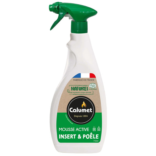 Nettoyant Insert et Poêle Mousse Active CALUMET le spray de 750mL