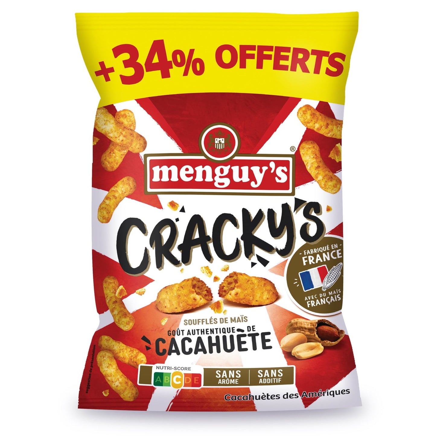 MENGUY'S Peanut Corn Puffs