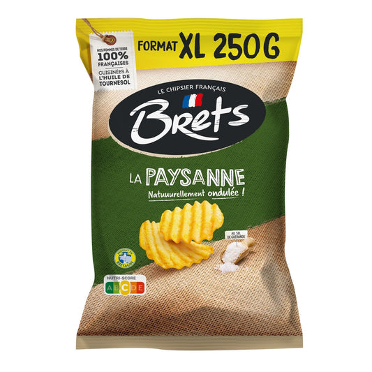 Chips Paysannes BRETS le paquet de 250 g
