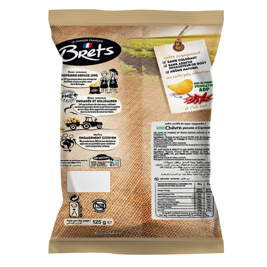 Chips Chèvre & Piment d'Espelette BRETS