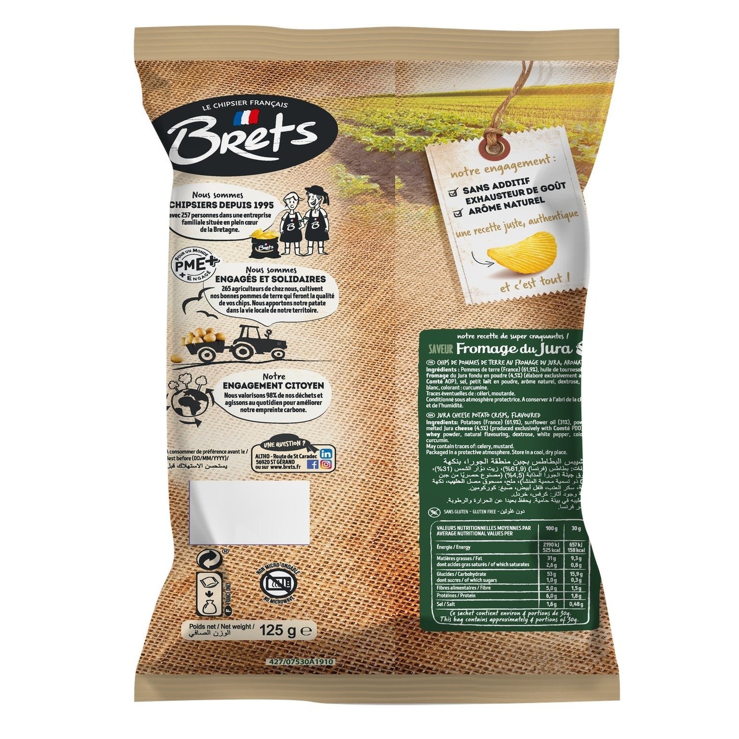 Chips au Comté BRETS