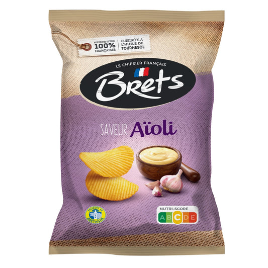 Chips Saveur Aioli BRET'S le sachet de 125g