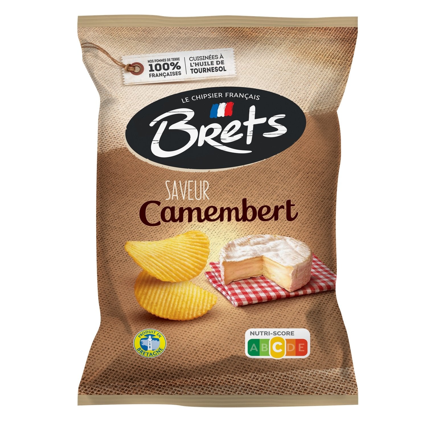 Chips Camenbert BRETS le paquet de 125g