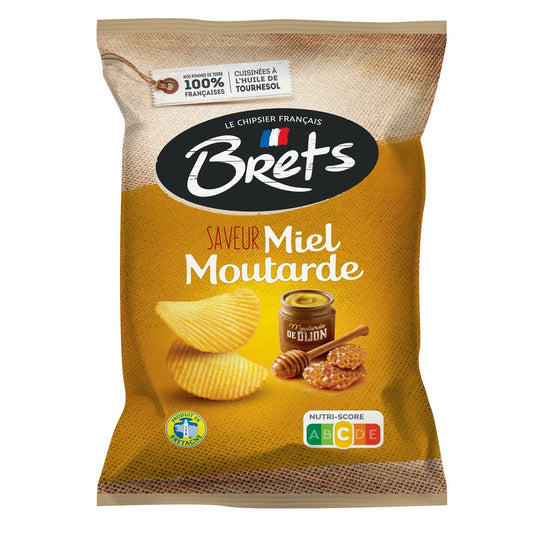 Chips Saveur Miel Moutarde BRETS le sachet de 125g