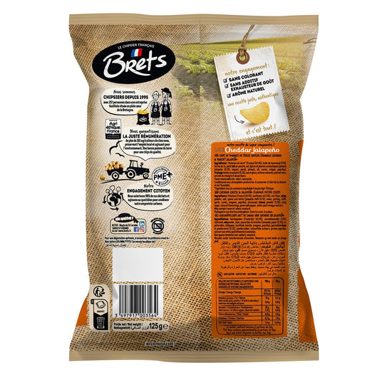 BRETS Cheddar Jalapeno Flavor Chips