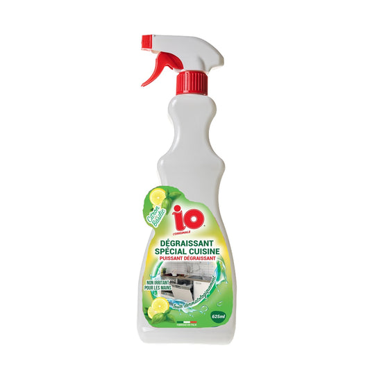 Nettoyant Ménager Cuisine Dégraissant Citron Basilic JAG le spray de 625mL