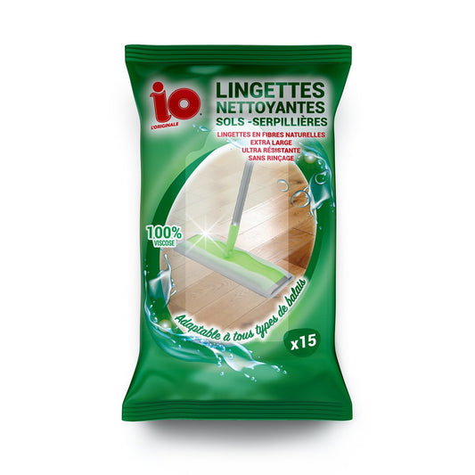 Lingette Nettoyantes Sols Serpillères IO