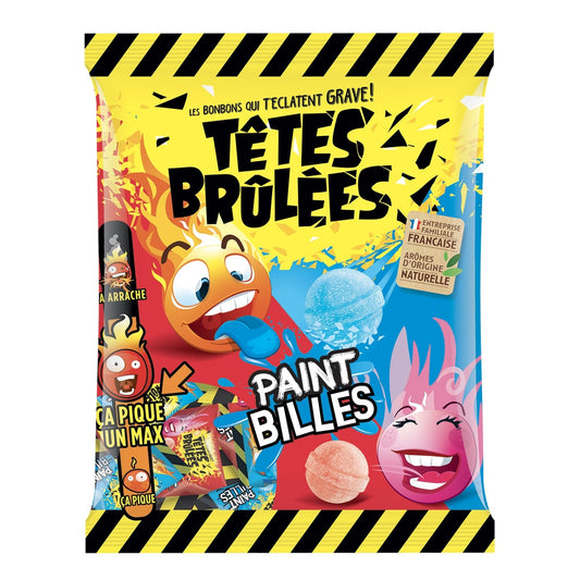 Bonbons Framboise/fraise TETES BRULEES