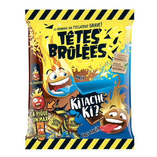 Bonbons Barres Goûts Framboise/cola VERQUIN