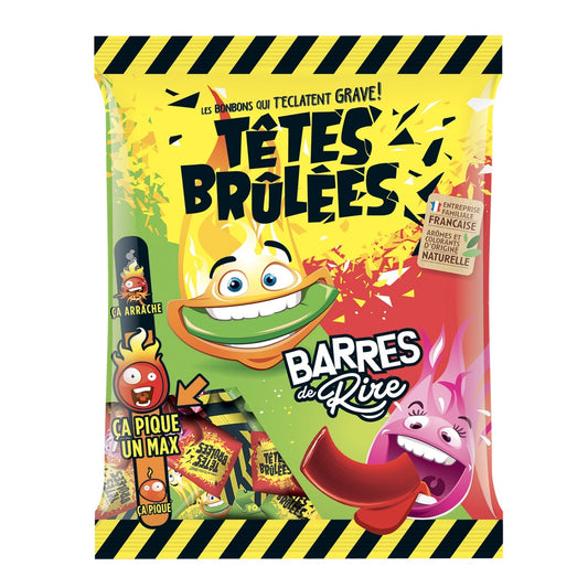 Bonbons Pomme Fraise TETES BRULEES