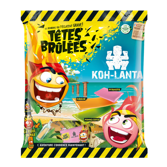 Bonbons Koh Lanta TETES BRULEES 