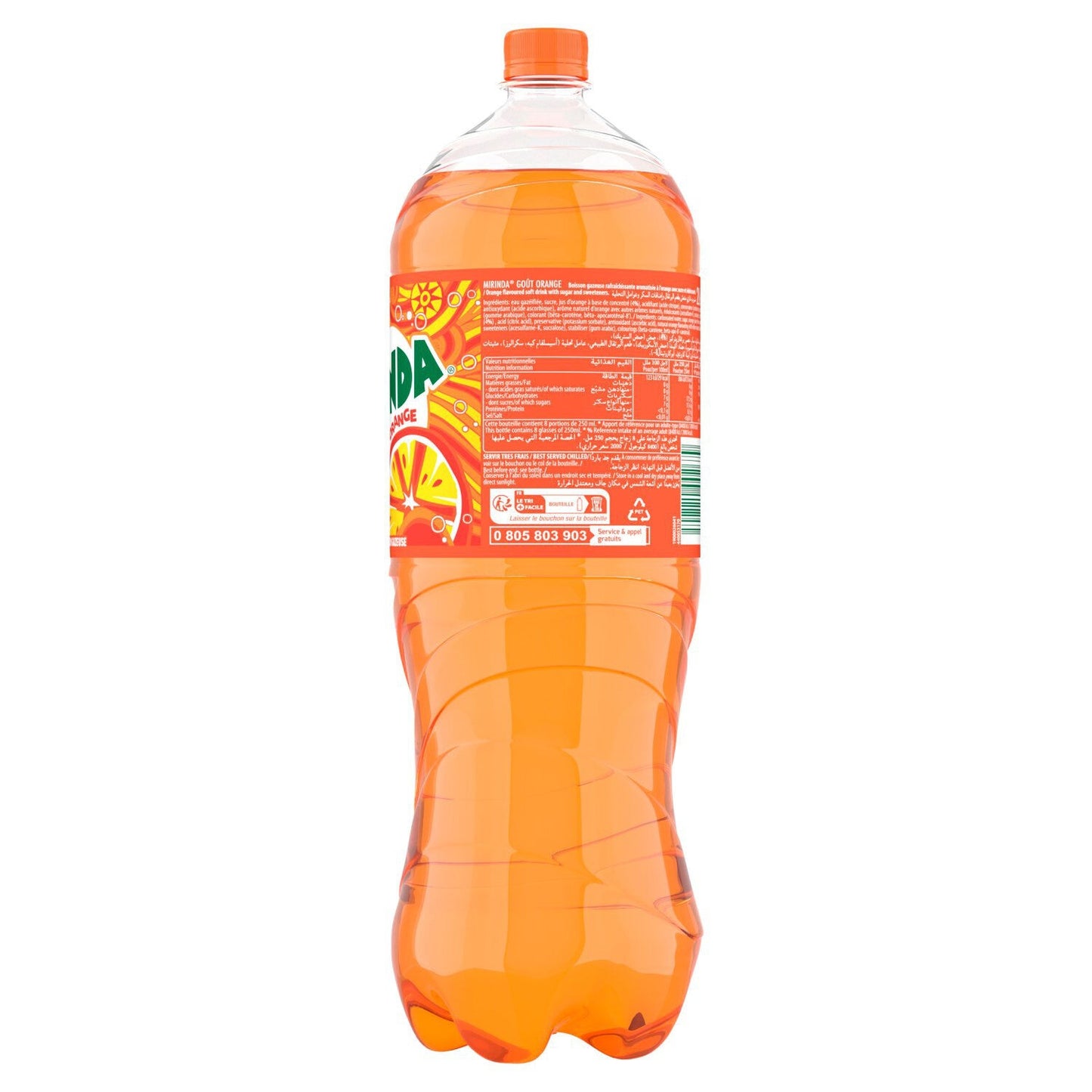 MIRINDA Limonade mit Orangengeschmack