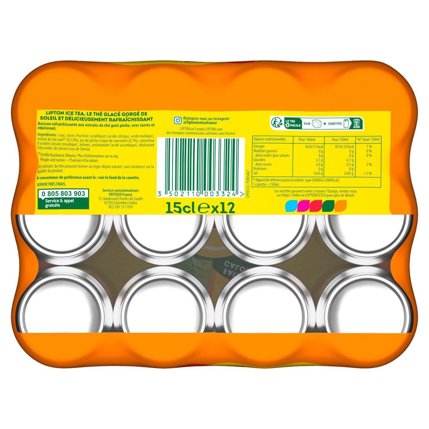 Lipton Peach Iced Tea Drink