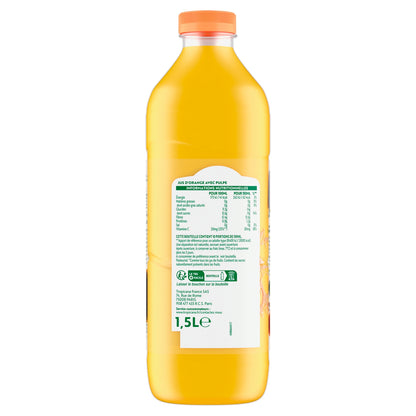 Jus d'Orange Pressée avec Pulpe Pur Jus TROPICANA