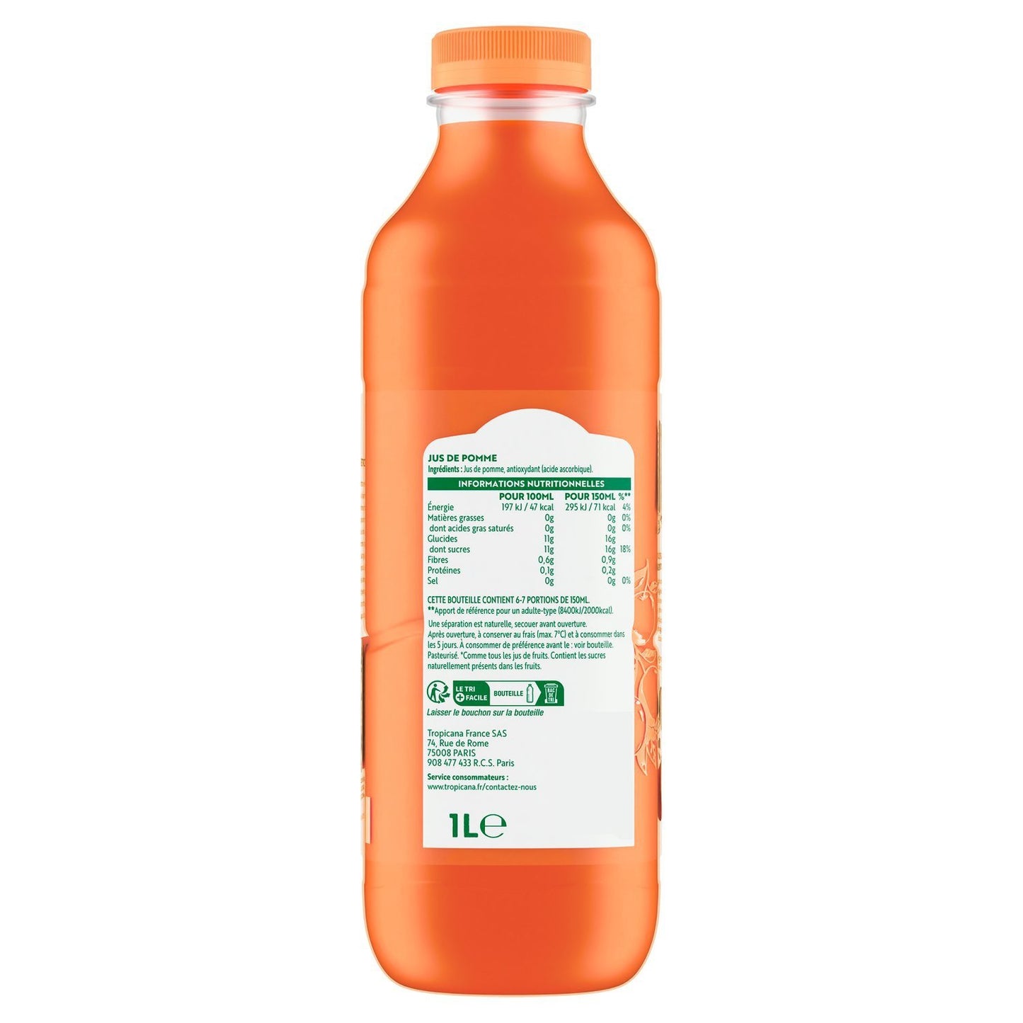 Jus de Pomme Pur Jus TROPICANA