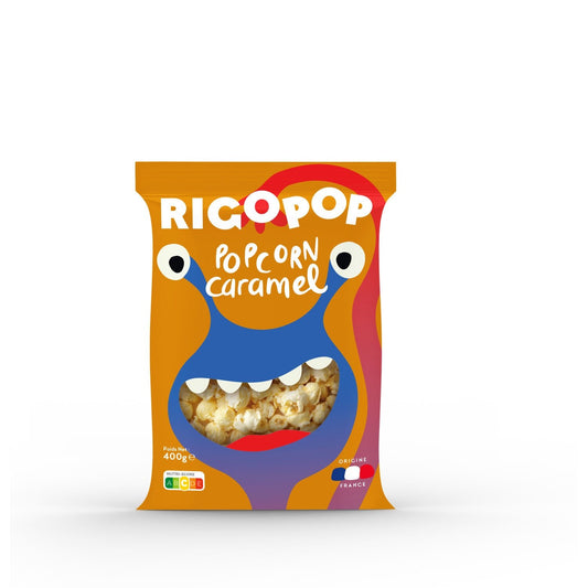 Popcorn Caramel RIGOPOP le paquet de 400g