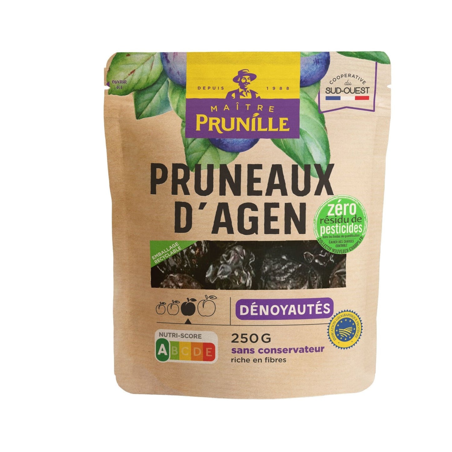 Pruneau MAITRE PRUNILLE le paquet de 250g