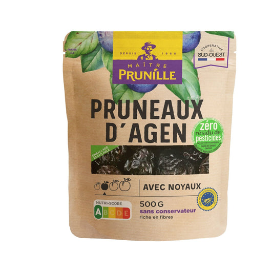 Pruneau avec Noyaux MAITRE PRUNILLE le sachet de 500g