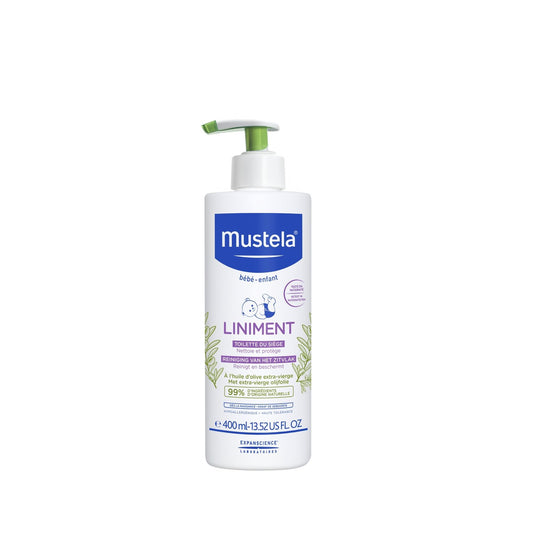 Liniment Bébé Dermo-Protecteur MUSTELA le flacon de 400mL