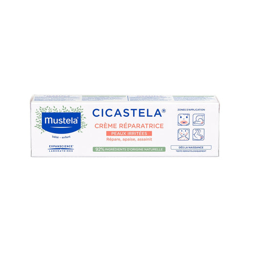Crème Bébé Rèpare et Apaise Peaux Irritées Cicastela MUSTELA le tube de 40mL