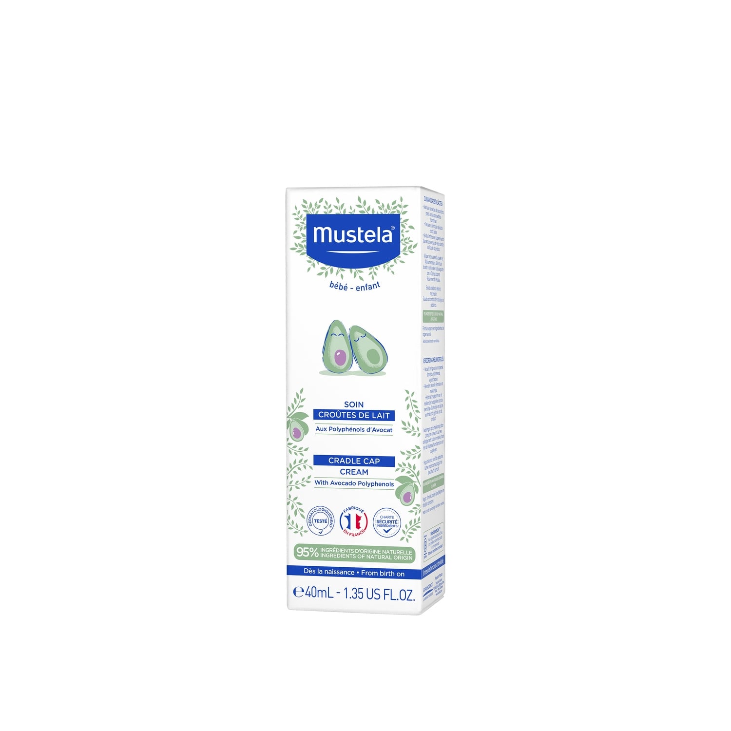 Crème bébé Croûtes de Lait MUSTELA 