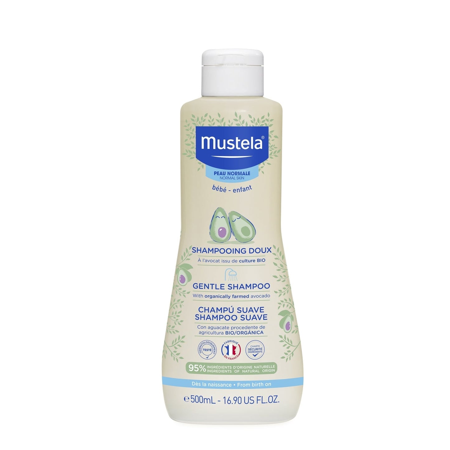 Shampoing bébé Doux Peaux Normales MUSTELA 