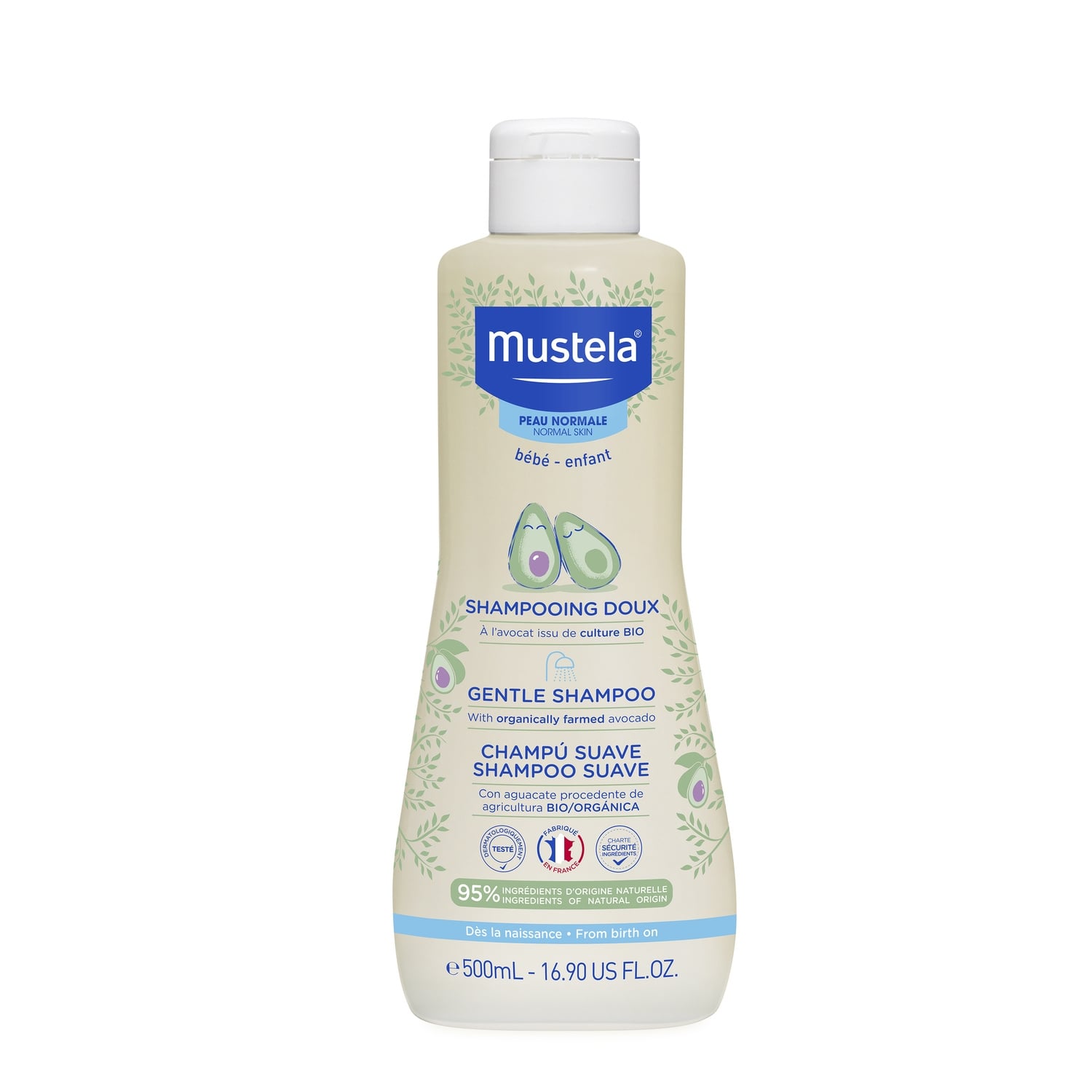 Shampoing bébé Doux Peaux Normales MUSTELA 