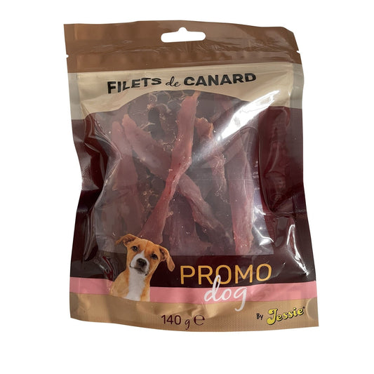 Friandises pour Chien Adulte Filets Canard PROMO DOG le sachet de 140g