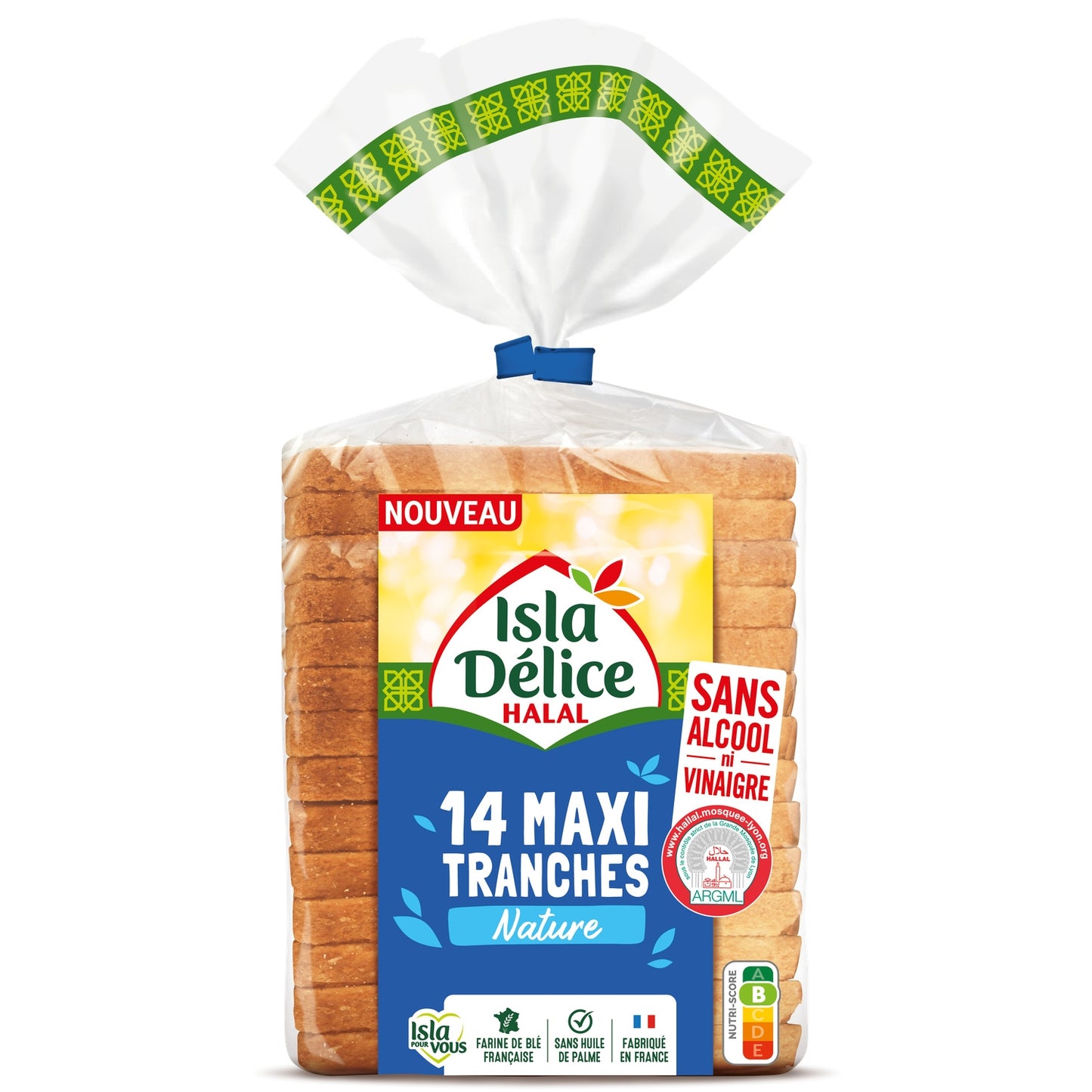 Pain de Mie 14 Tranches Halal ISLA DELICE 