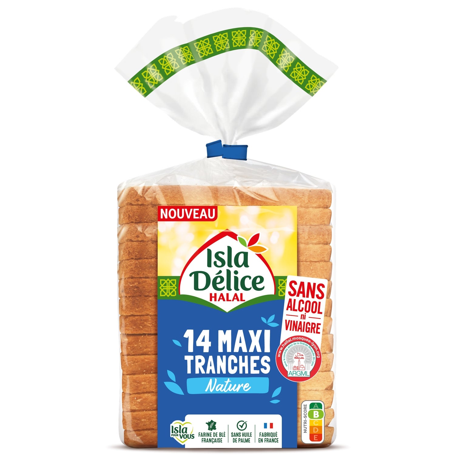 Pain de Mie 14 Tranches Halal ISLA DELICE 