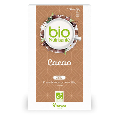 Infusion Zen Casse de Cacao Camomille Bio BIONUTRISANTE 