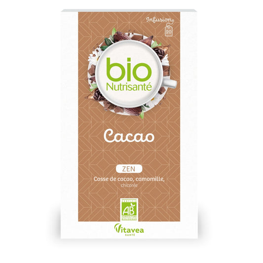 Infusion Zen Casse de Cacao Camomille Bio BIONUTRISANTE 