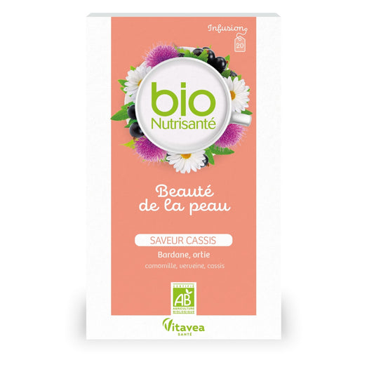 Infusion Beauté de la Peau Cassis NUTRISANTE 