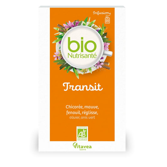 Infusion Transit Fenouil Mauve Séné Bio BIONUTRISANTE 