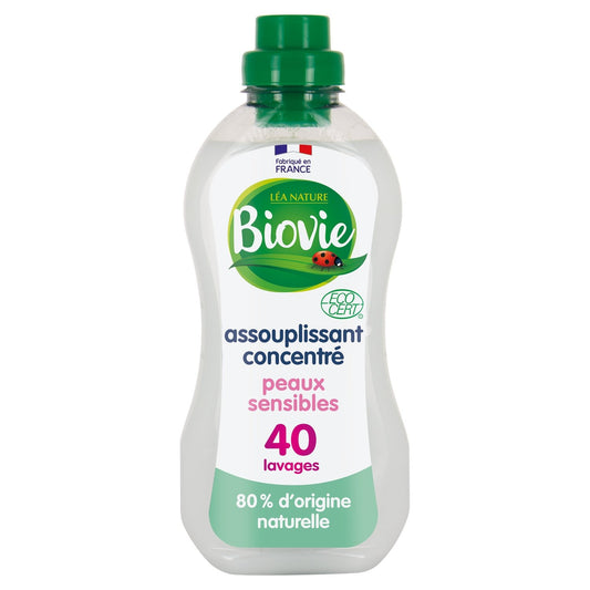 Assouplissant Concentré à l'Aloe Vera Peau Sensible Ecocert Bio BIOVIE Le flacon d'1 L