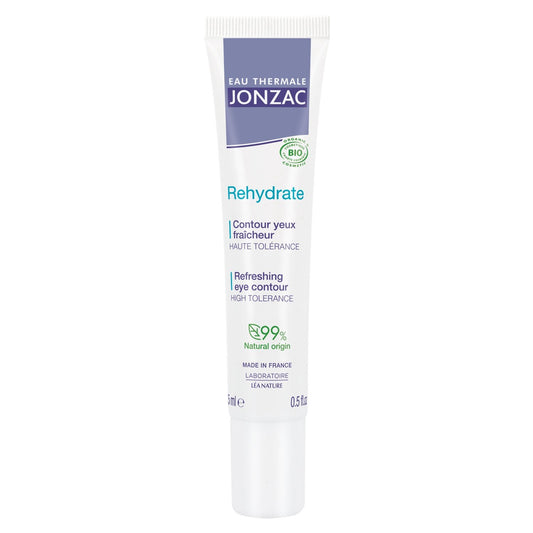 Contour des Yeux Réhydratant Lissant Bio EAU THERMALE JONZAC le flacon de 15mL