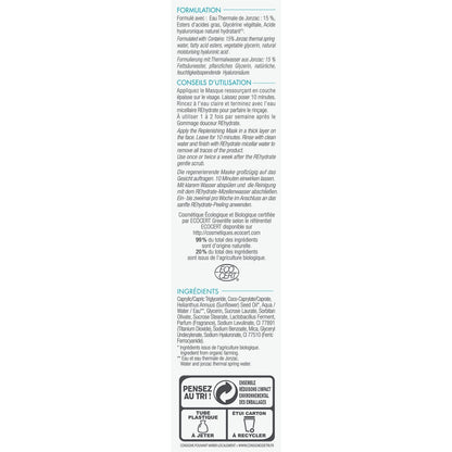 Regenerierende Gesichtsmaske rehydriert Bio-Jonzac-Thermalquellwasser