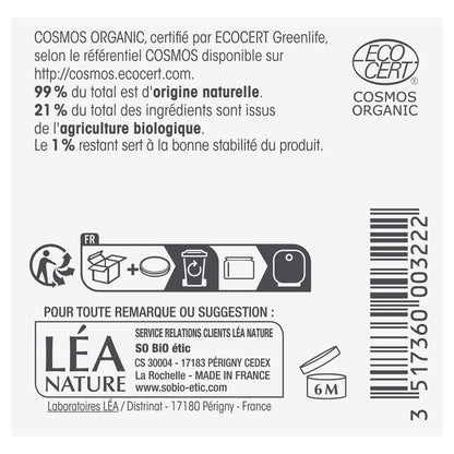 Pflegende Gesichtscreme Cremige Textur Trockene bis sehr trockene Haut Meine Bio-Eselsmilch SO BIO ETIC