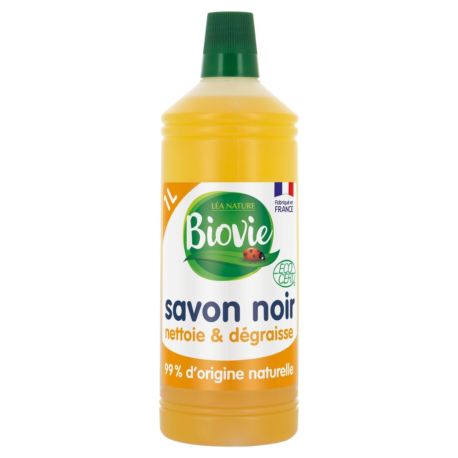 Nettoyant Ménager Multi-Surfaces Savon Noir Huile de Lin Ecocert BIOVI ...