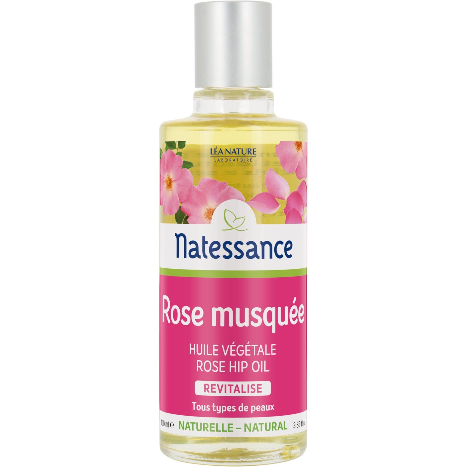 Huile Corps Revitalise Anti-âge Rose Musquée LEA NATURE 