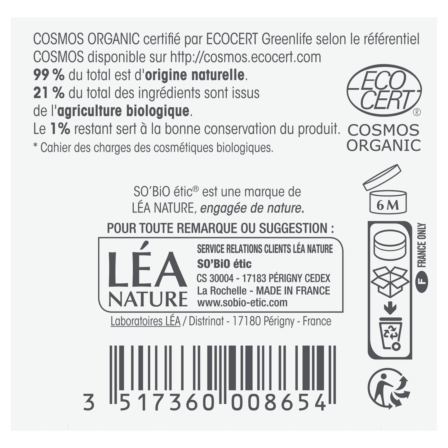 SO'BIO ETIC Bio-Argan Precious Day Anti-Aging-Creme