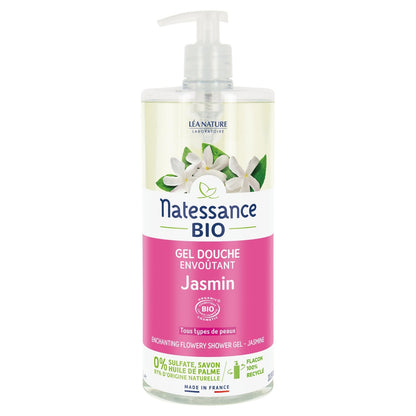 Gel douche Floral au Jasmin Bio NATESSANCE 